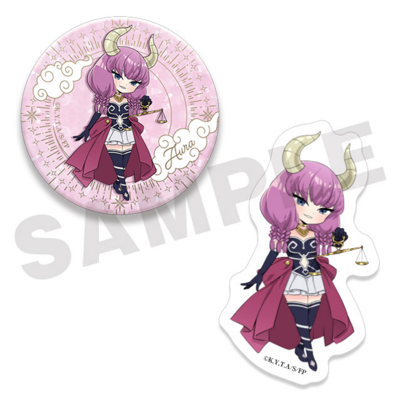 Sousou no Frieren - Aura: Webkuji 2.nd ver. - Badge & Sticker sæt