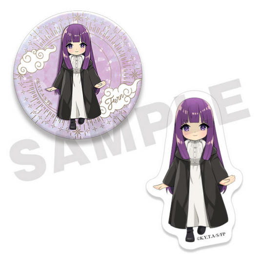 Sousou no Frieren - Fern: Webkuji 2.nd ver. - Badge & Sticker sæt