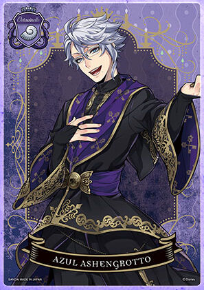 Disney Twisted-Wonderland - Klar plakat med karakterer fra Night Raven College