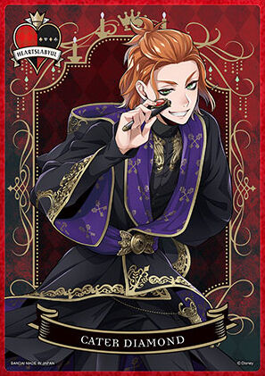 Disney Twisted-Wonderland - Klar plakat med karakterer fra Night Raven College