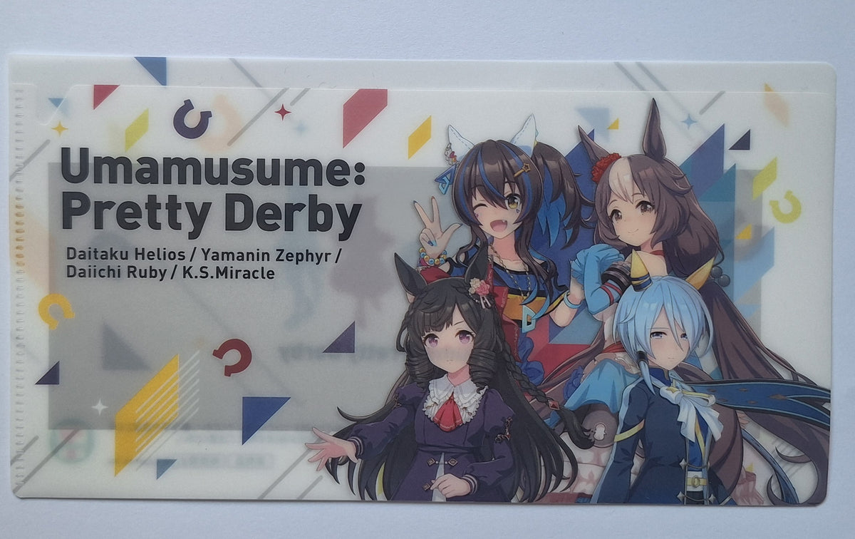 Umamusume: Pretty Derby - Charteks fra 7-Eleven Japan - 4 forskellige udgaver