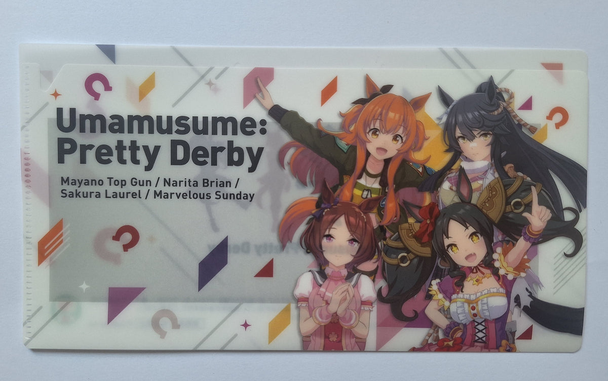 Umamusume: Pretty Derby - Charteks fra 7-Eleven Japan - 4 forskellige udgaver