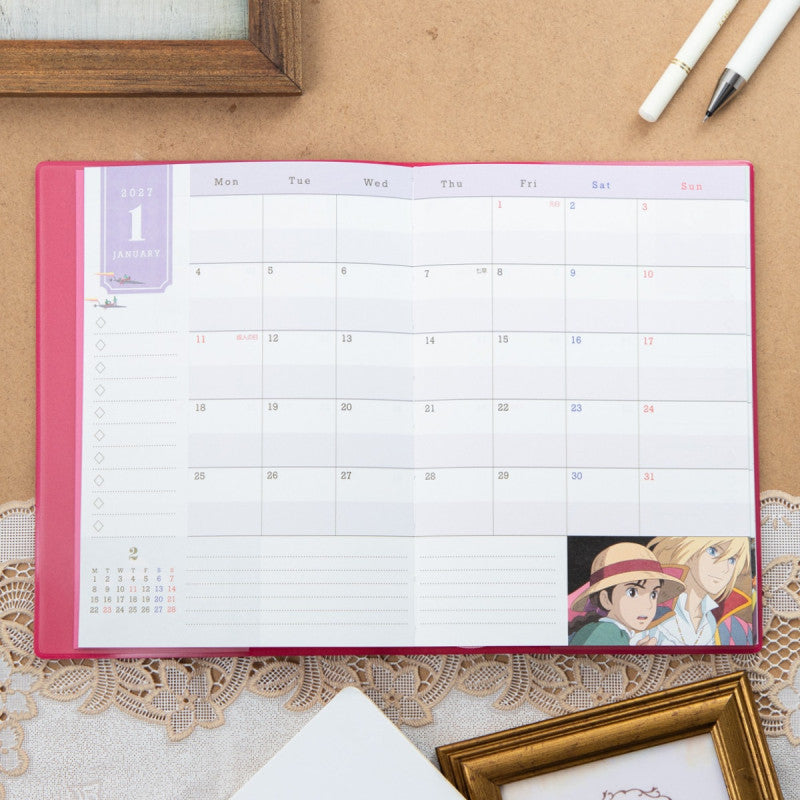 Det levende slot - Sophie & Howl i gold folie - 2027 Ugekalender