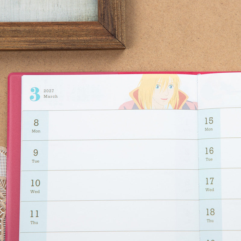 Det levende slot - Sophie & Howl i gold folie - 2027 Ugekalender