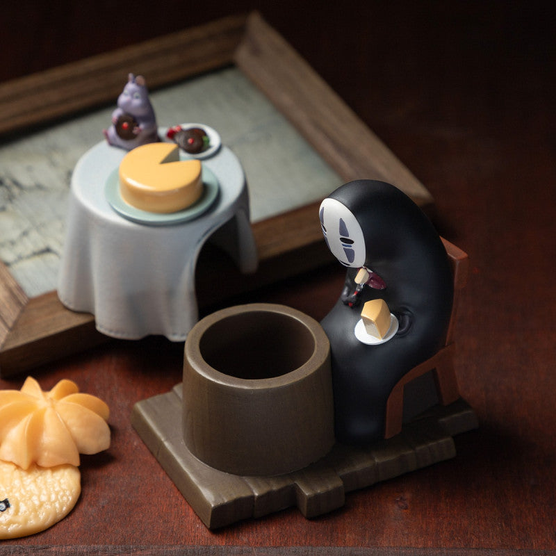 Chihiro & Heksene - No Face teselskab Figur Smykkeskrin