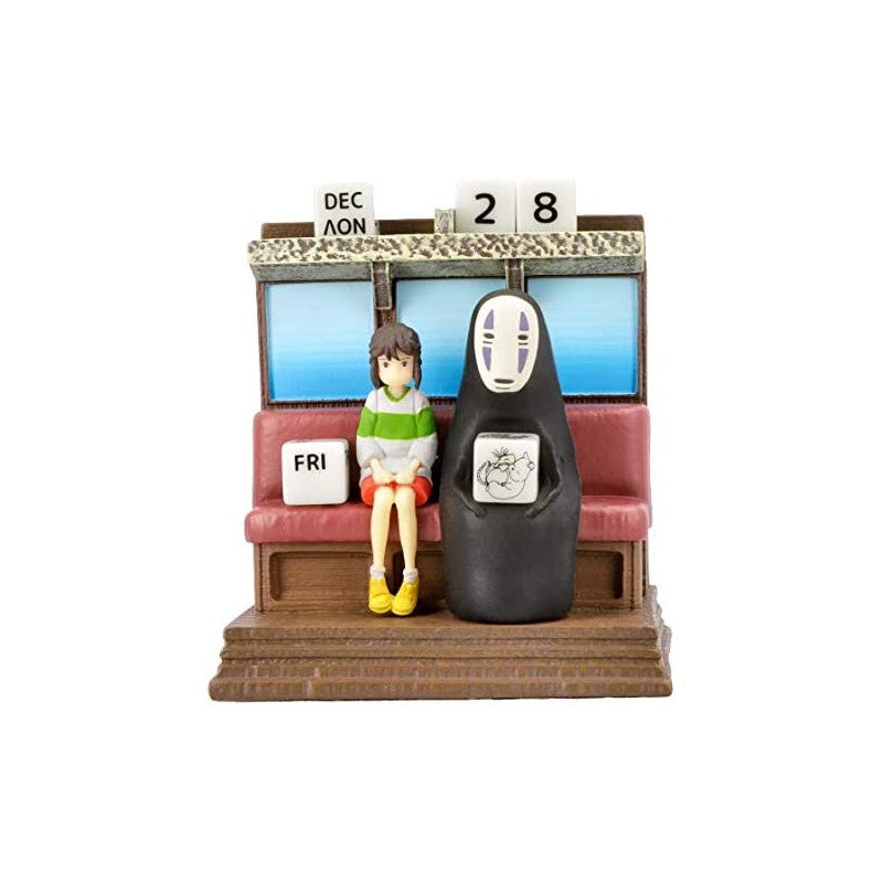 Chihiro & Heksene - Chihiro og No Face på toget - Figur Evighedskalender