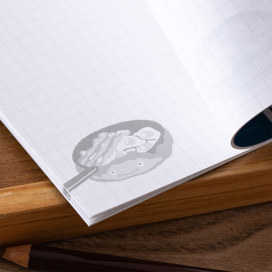 Det levende Slot - Calcifer B6 - Notesbog