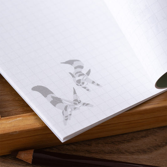 Laputa: Slottet i himlen - Robot & Fox Squirrel B6 - Notesbog