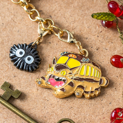 Totoro - Katbus & Sodånd i metal - Vedhæng