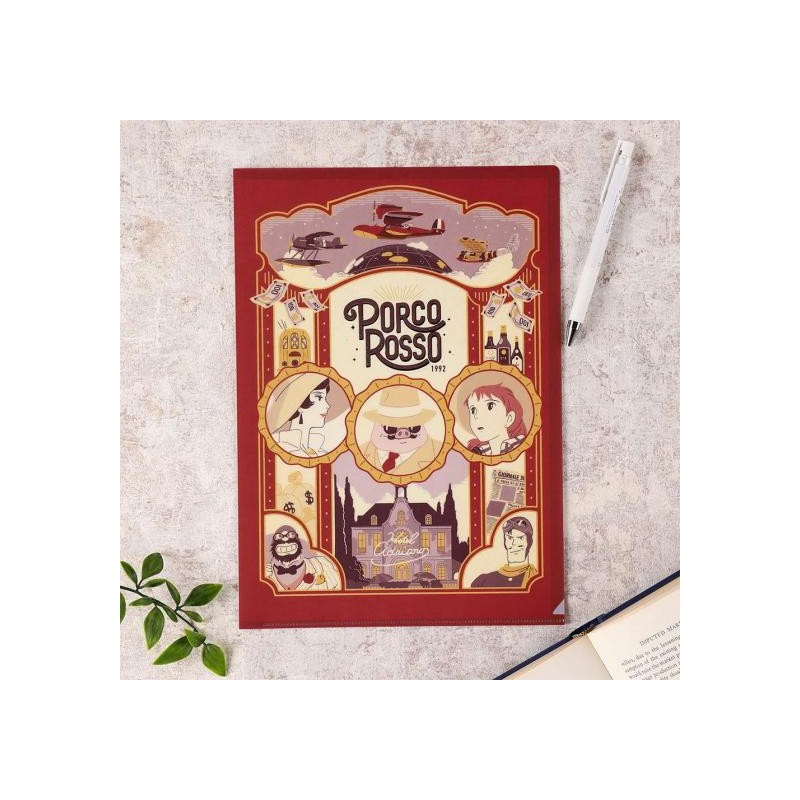 Porco Rosso - Art Déco style - Chartek