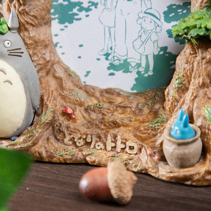 Totoro Skov Diorama billed ramme