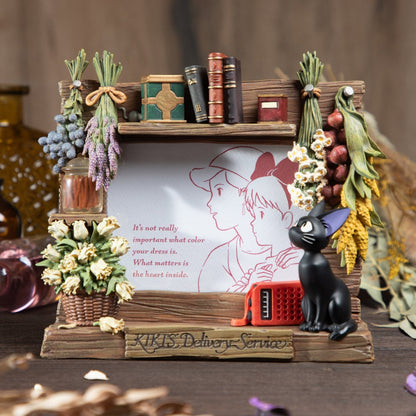 Kiki den lille Heks Hekse Hylder Diorama billed ramme