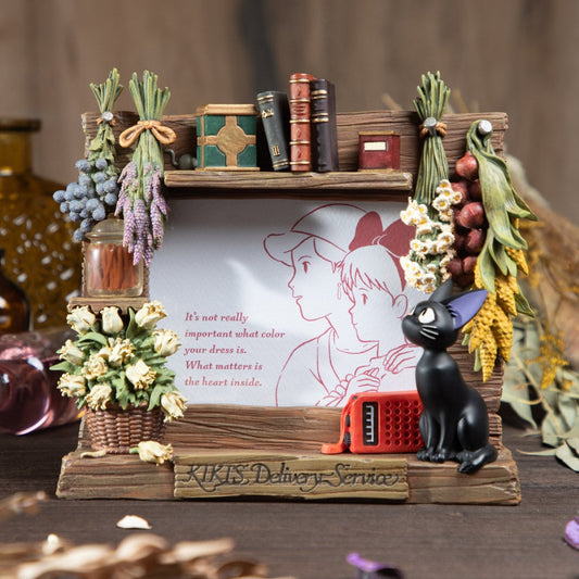 Kiki den lille Heks Hekse Hylder Diorama billed ramme
