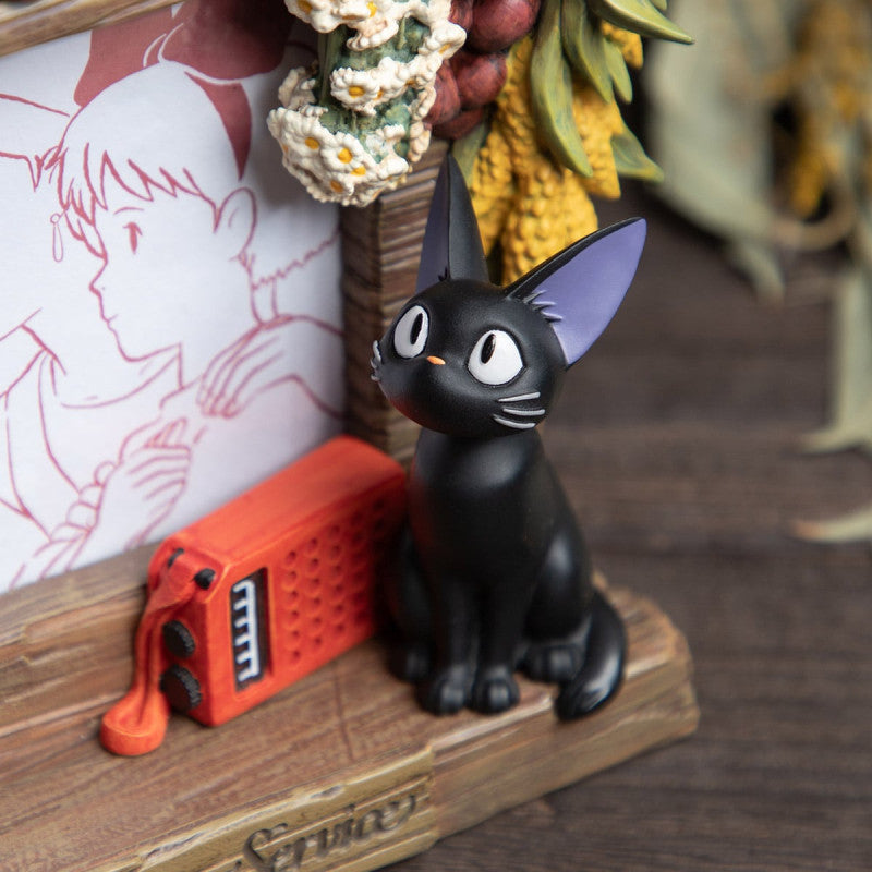 Kiki den lille Heks Hekse Hylder Diorama billed ramme