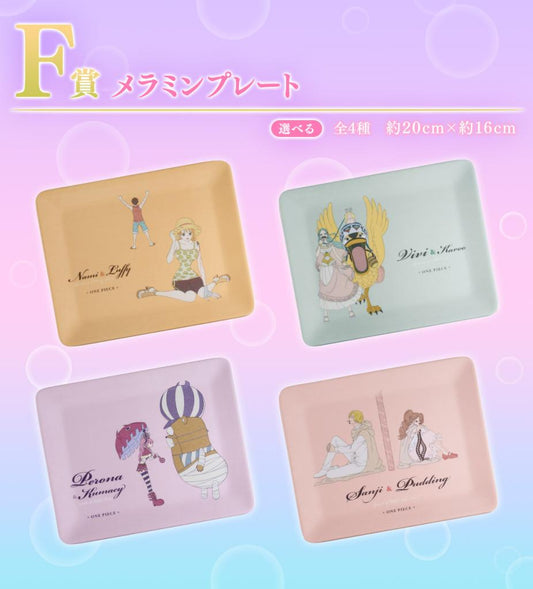 One Piece - Ichiban Kuji: Memory of Heroines ver. - Melamine Tallerken
