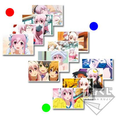 Super Sonico - Sonico: The animation Ichiban Kuji ver. - Postkort sæt