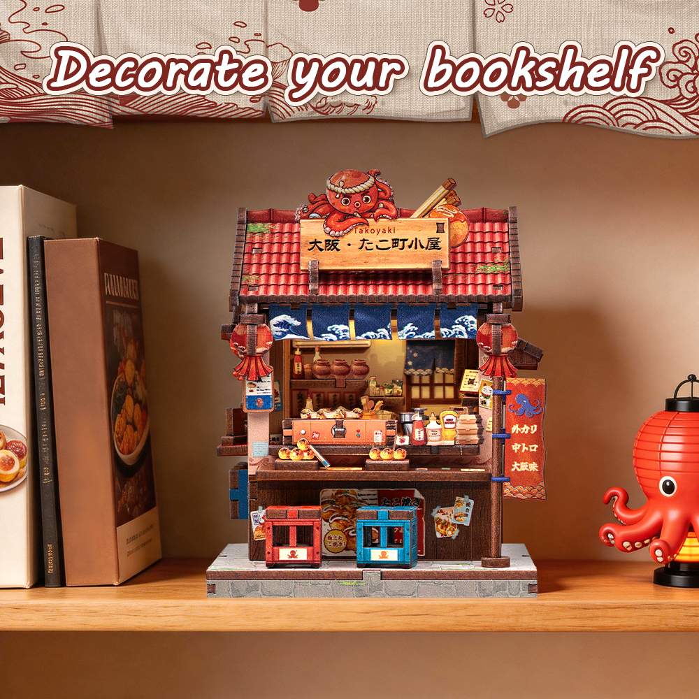 Osaka Takoyaki - DIY Miniature hus