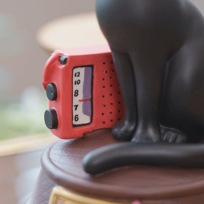 Kiki den lille Heks - Jiji med radio - Figur Spilledåse