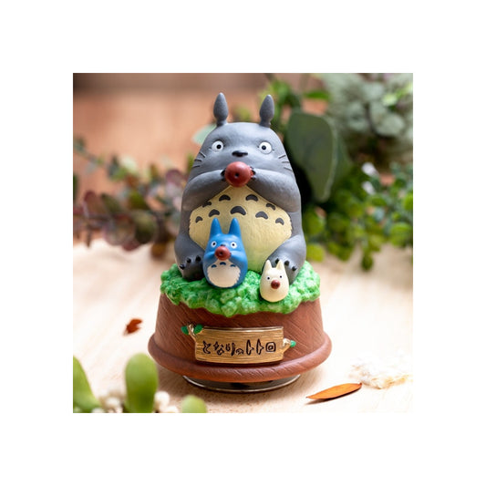 Totoro - Totoro med ocarina - Spilledåse Figur