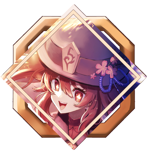 Genshin Impact - Hu Tao: Doujin af YuLi - Nøglering