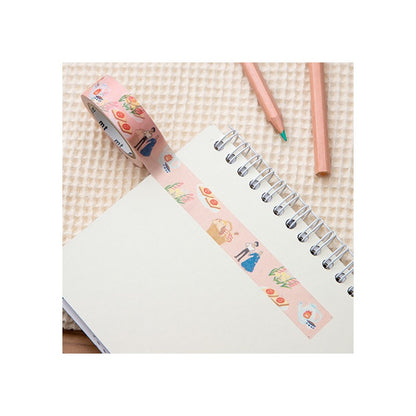 Det Levende Slot - Break Time Flowers - Washi Tape