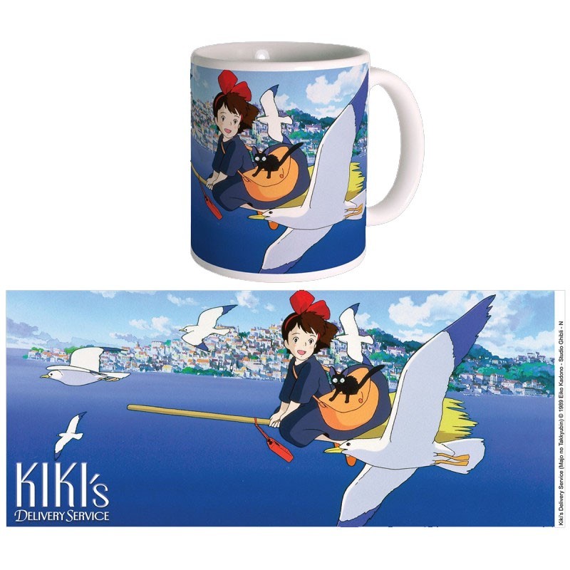 Kiki den lille Heks - Flyvende Kiki - Krus - 340 ml