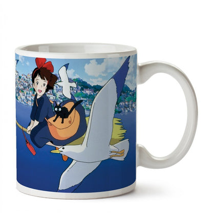 Kiki den lille Heks - Flyvende Kiki - Krus - 340 ml