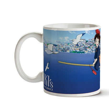 Kiki den lille Heks - Flyvende Kiki - Krus - 340 ml