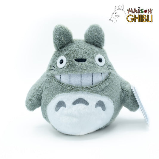 Totoro - Grå Totoro: smilende - Bamse