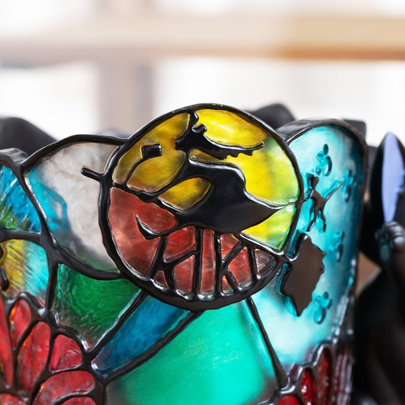 Kiki den lille Heks - Jiji & glasmosaik Potteskjuler - Resin Figur