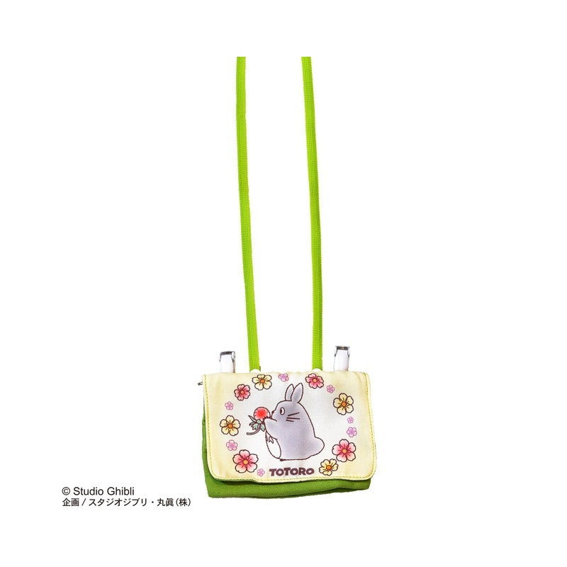 Totoro - Totoro med blomster - Pochette taske