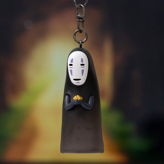 Chihiro & Heksene - No Face med guldstøv Figur Vedhæng