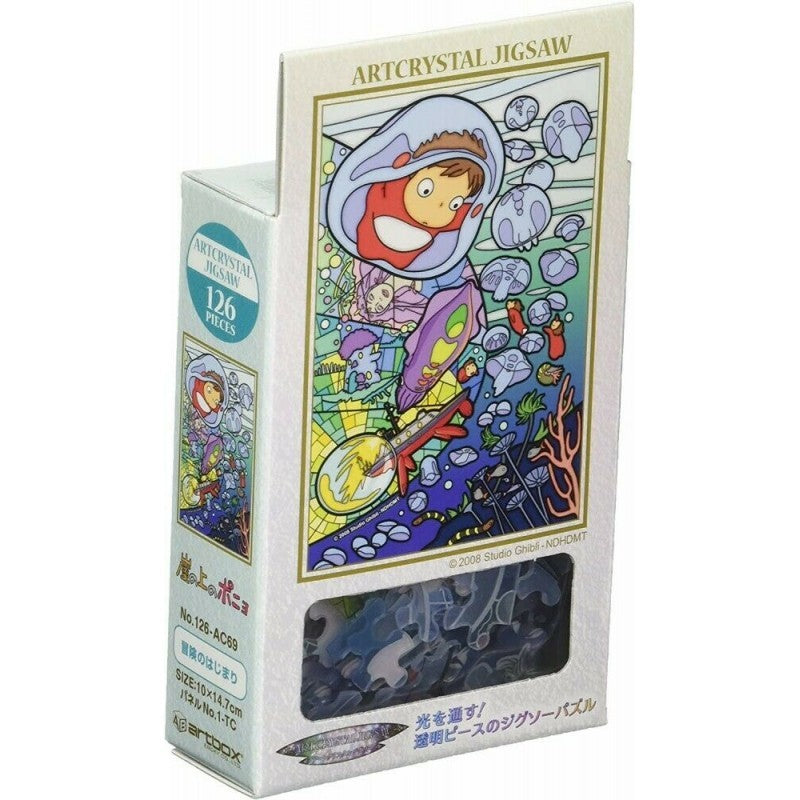 Ponyo - Ponyo under havet Mosaik puslespil (126 brikker)