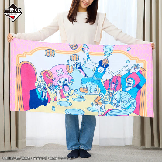 One Piece - Stråhat Piraterne: Ichiban Kuji the greatest battle ver. - Håndklæde