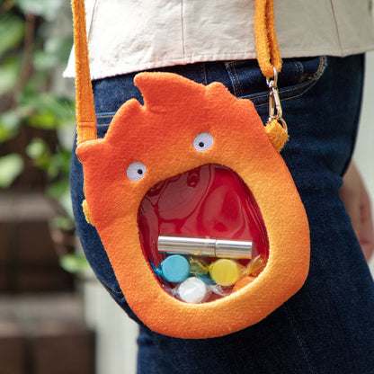 Det levende Slot - Calcifer: Open Mouth ver. - Skuldertaske