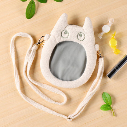 Totoro - Hvid Totoro: Open Mouth ver. - Skuldertaske