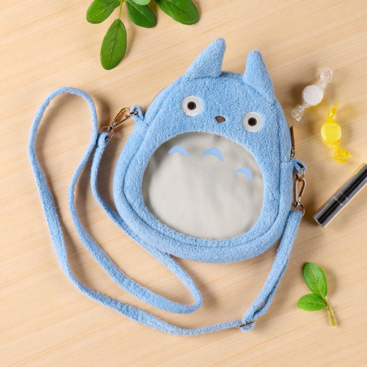 Totoro - Blå Totoro: Transparent Stomach ver. - Skuldertaske