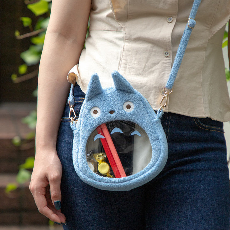 Totoro - Blå Totoro: Transparent Stomach ver. - Skuldertaske
