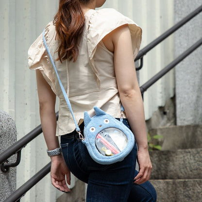 Totoro - Blå Totoro: Transparent Stomach ver. - Skuldertaske