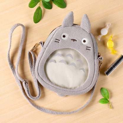 Totoro - Grå Totoro: Transparent Stomach ver. - Skuldertaske