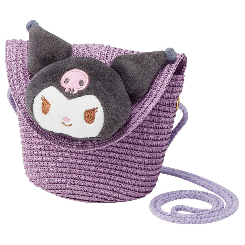 Sanrio - Kuromi: Strå ver. - Skuldertaske
