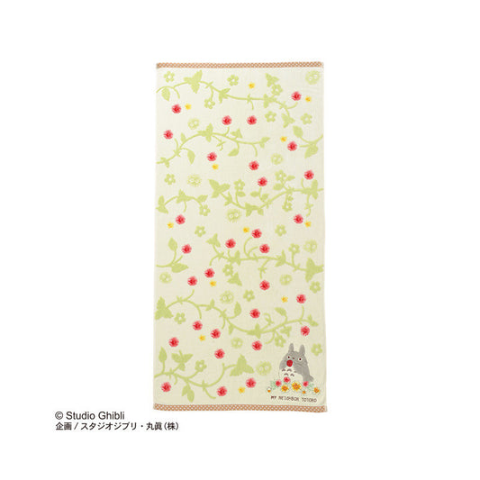 Totoro - Totoro med jordbær - Håndklæde (60x120cm)