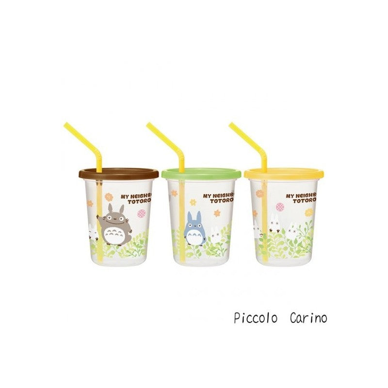 Totoro - Totoro sæt - Tumbler Glas med sugerør