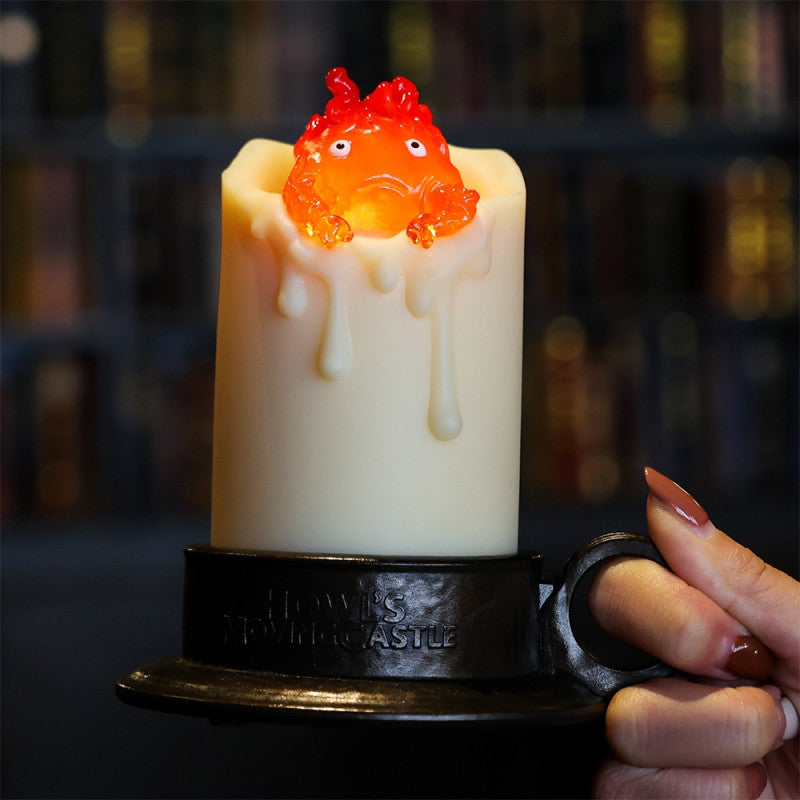 Det levende Slot - Calcifer - Figur Natlampe