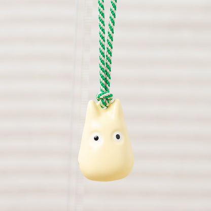 Totoro - Hvid Totoro - Bjælder Vedhæng