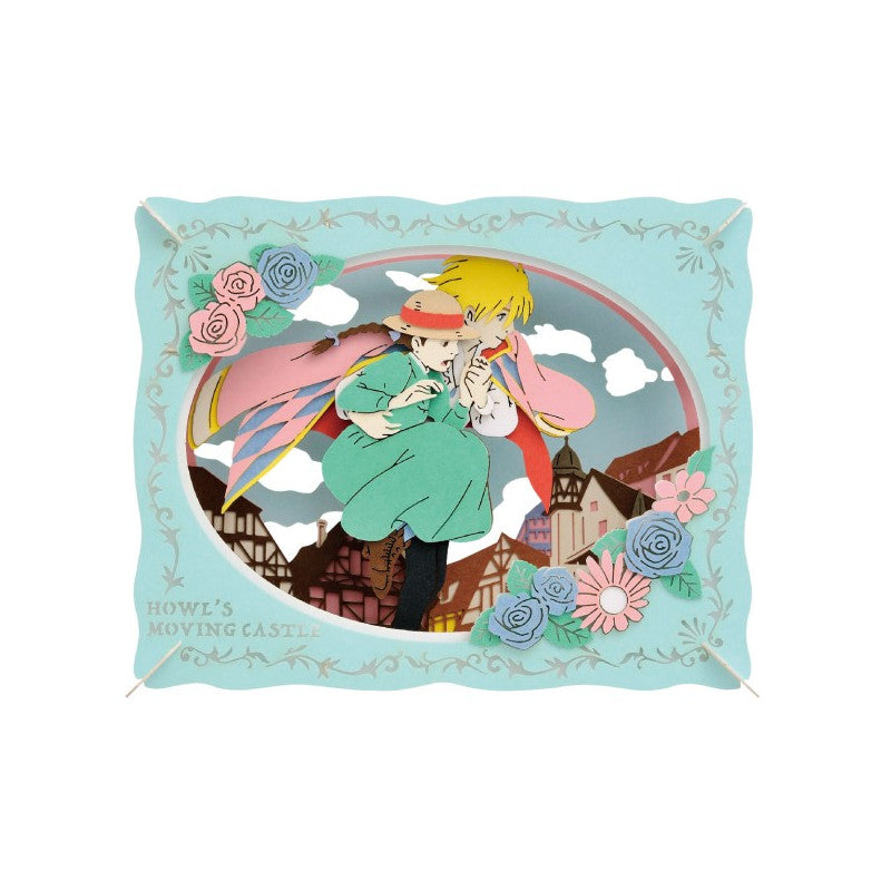 Det levende slot - Sophie & Howl i himlen - Paper Theater Display