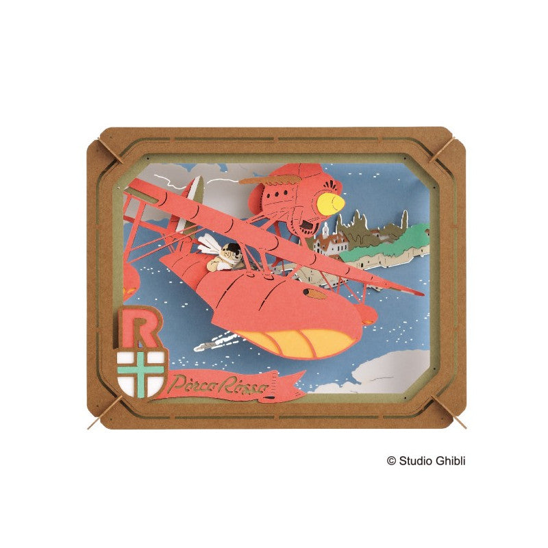 Porco Rosso - Adriatic Sea - Paper Theater Display