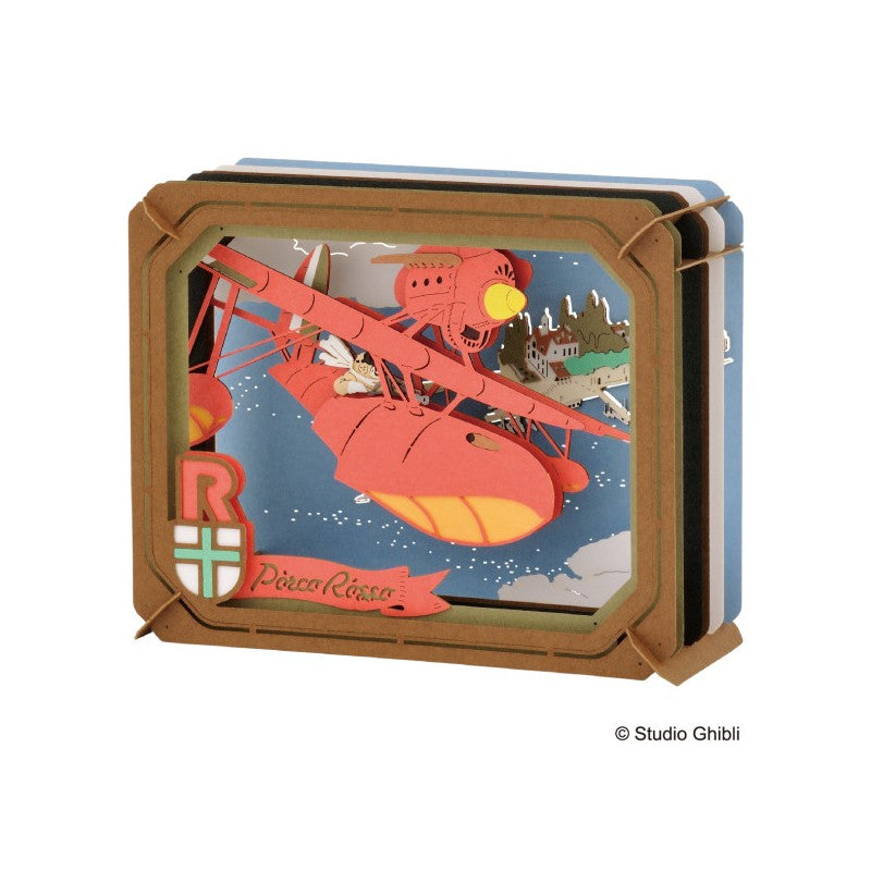 Porco Rosso - Adriatic Sea - Paper Theater Display