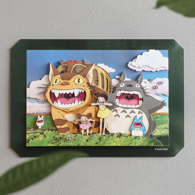 Totoro - Roaring - Shadow Paper Theater