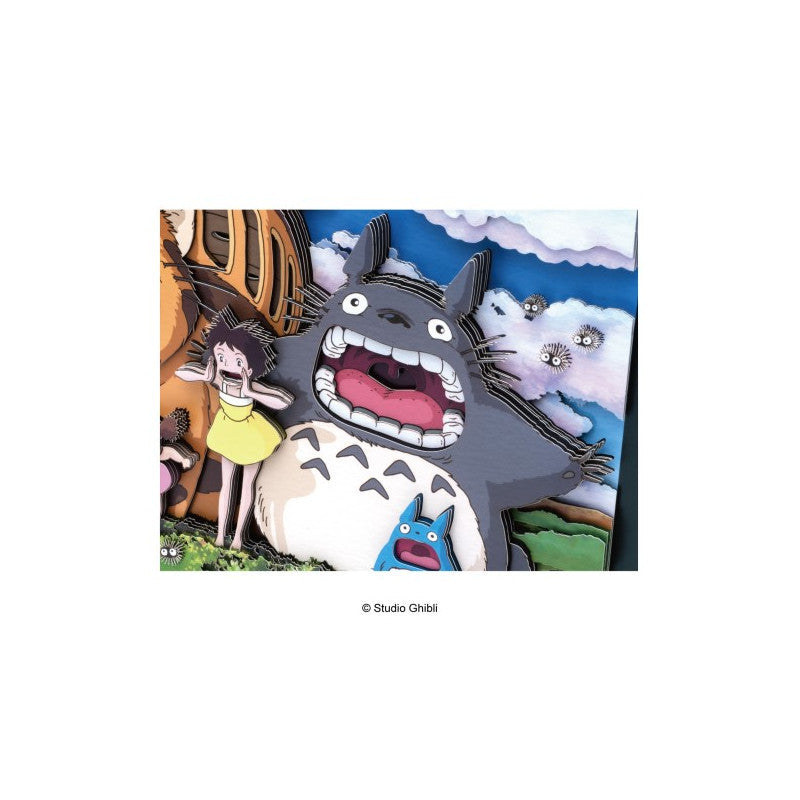 Totoro - Roaring - Shadow Paper Theater